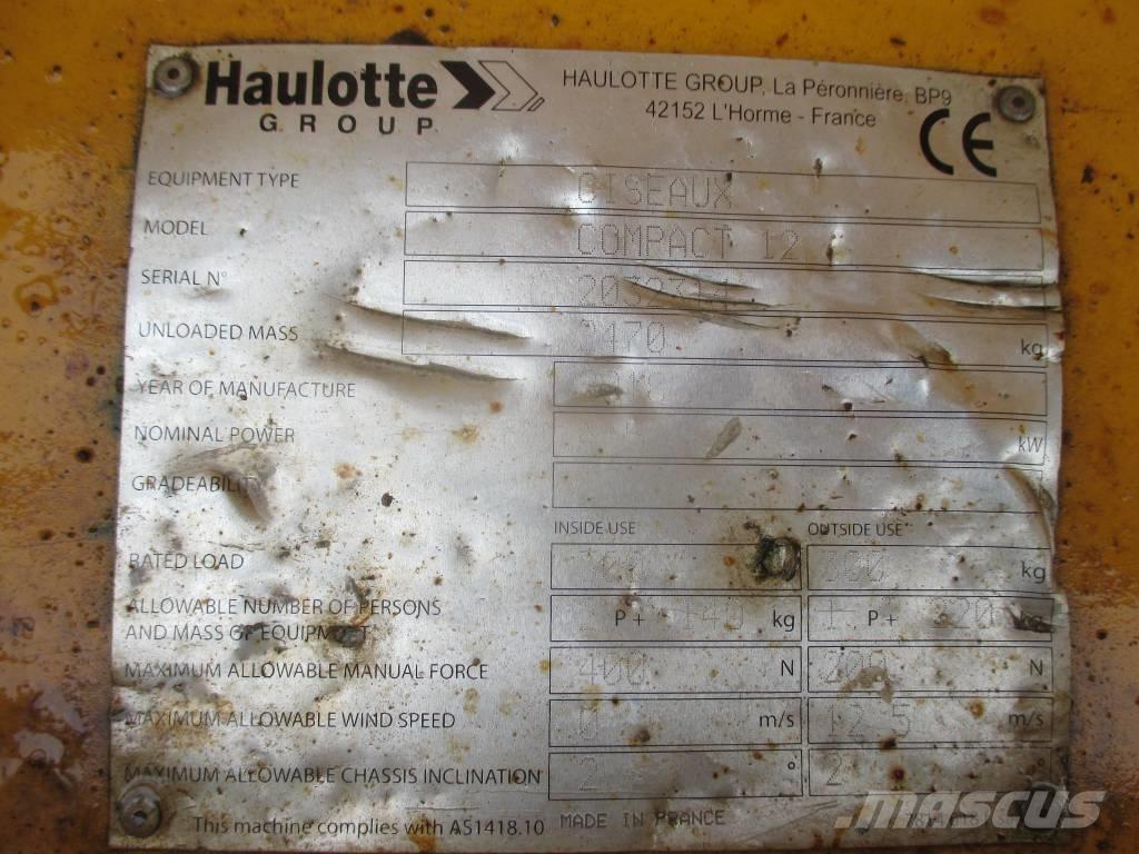 Haulotte Compact 12 Sakselifter