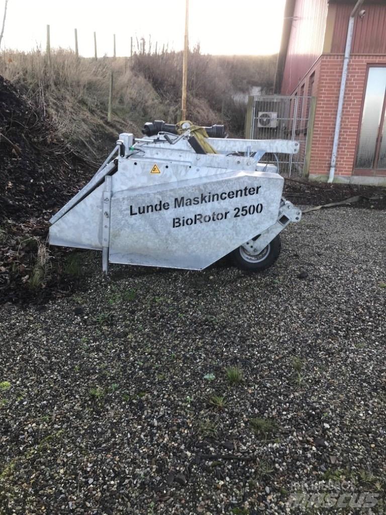  Lunde biorotor 2500 Andre Jordforbedrings maskiner og ekstrautstyr