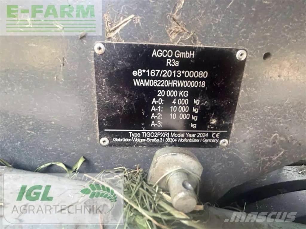 Fendt tigo 60 pr Andre semitrailere