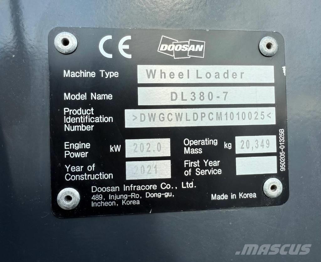 Doosan DL 380-7 Hjullastere