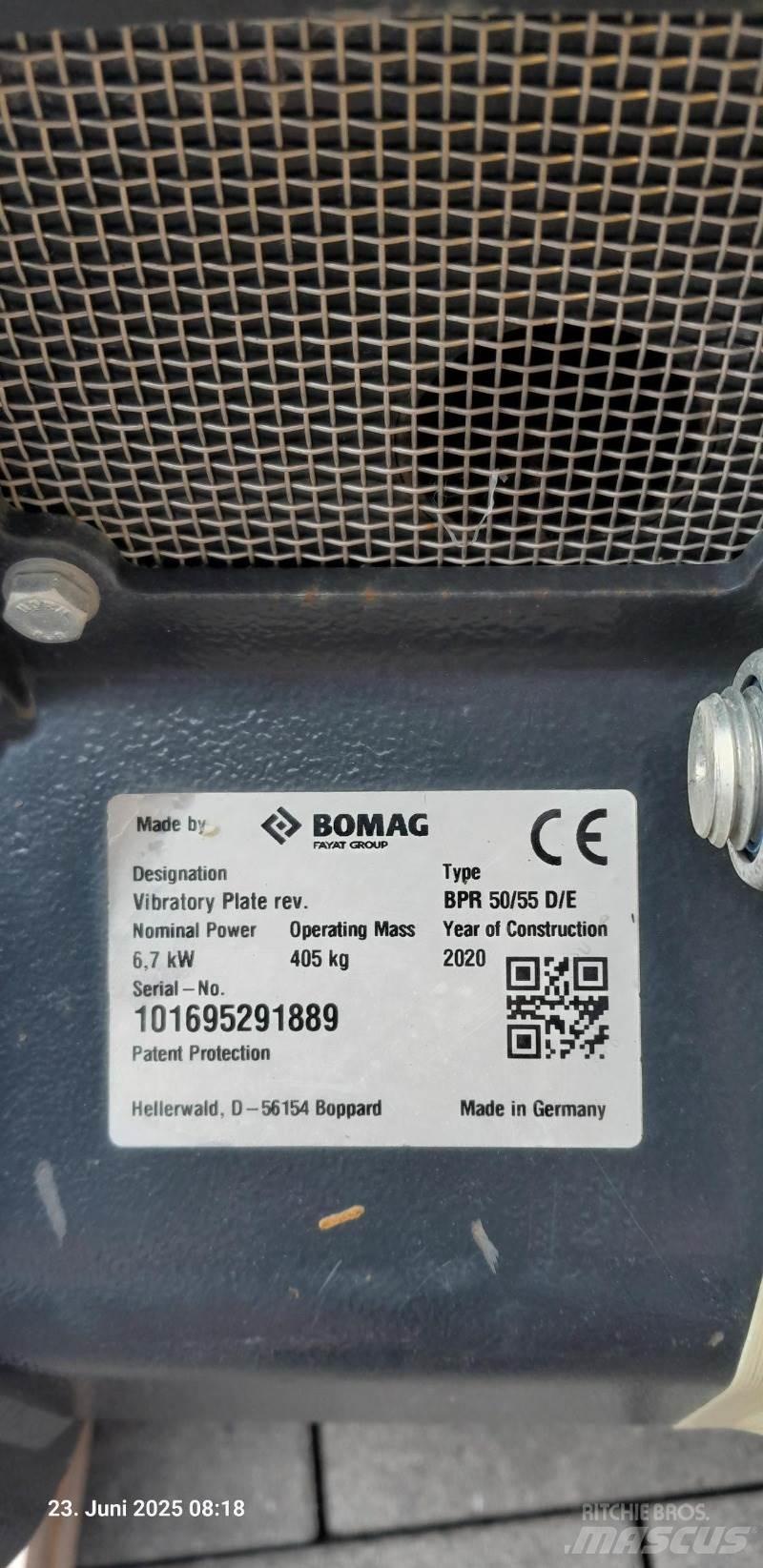 Bomag BPR 50/55 DE Vibroplater