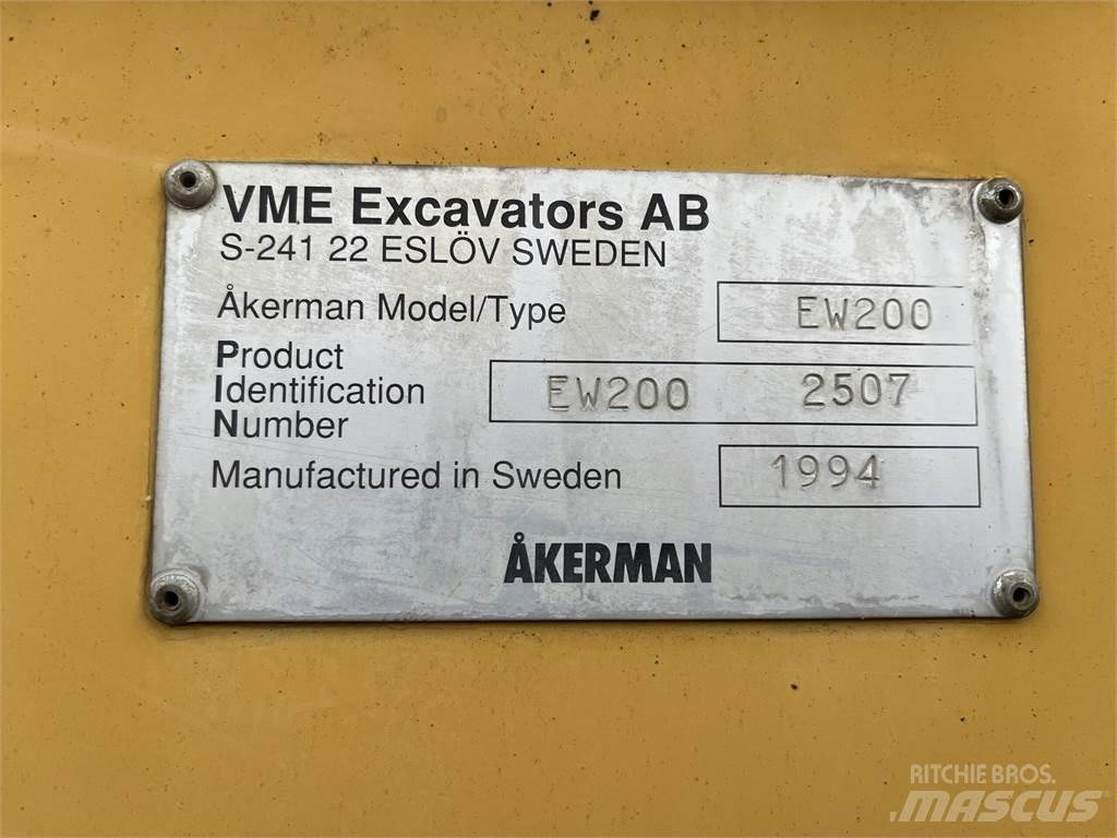 Åkerman EW200 4X4 Hjulgravere