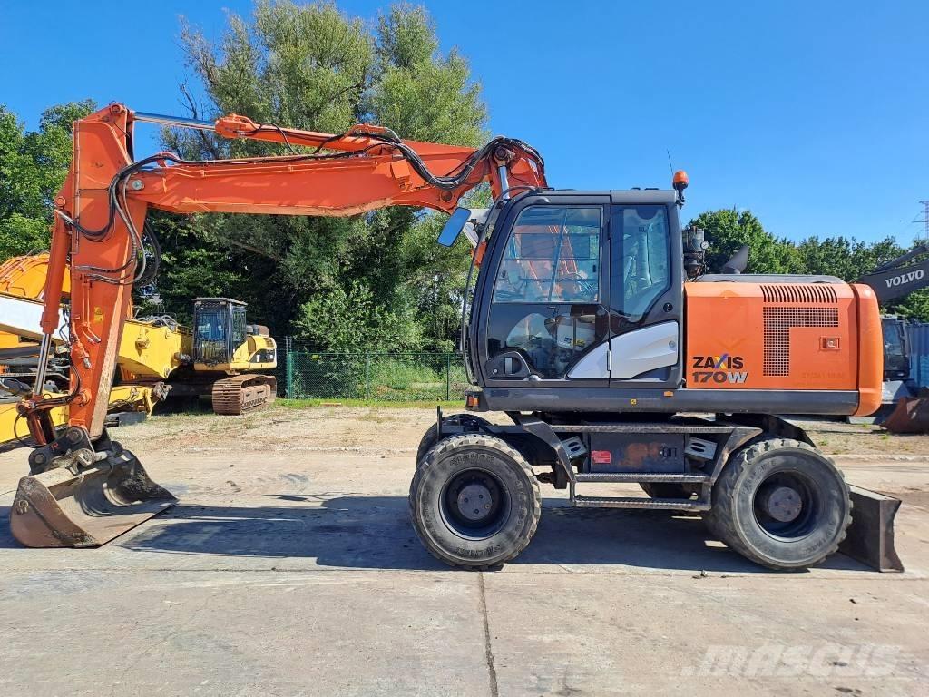 Hitachi ZX 170 W-5 B Hjulgravere
