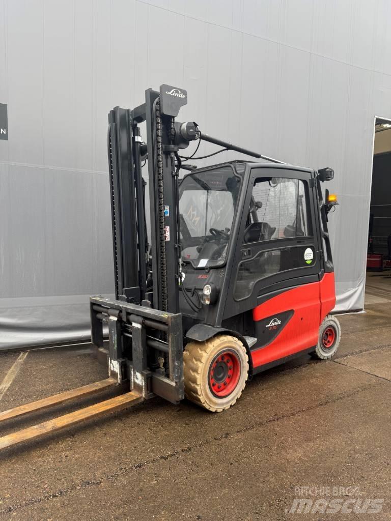 Linde E50HL-01 Elektriske trucker