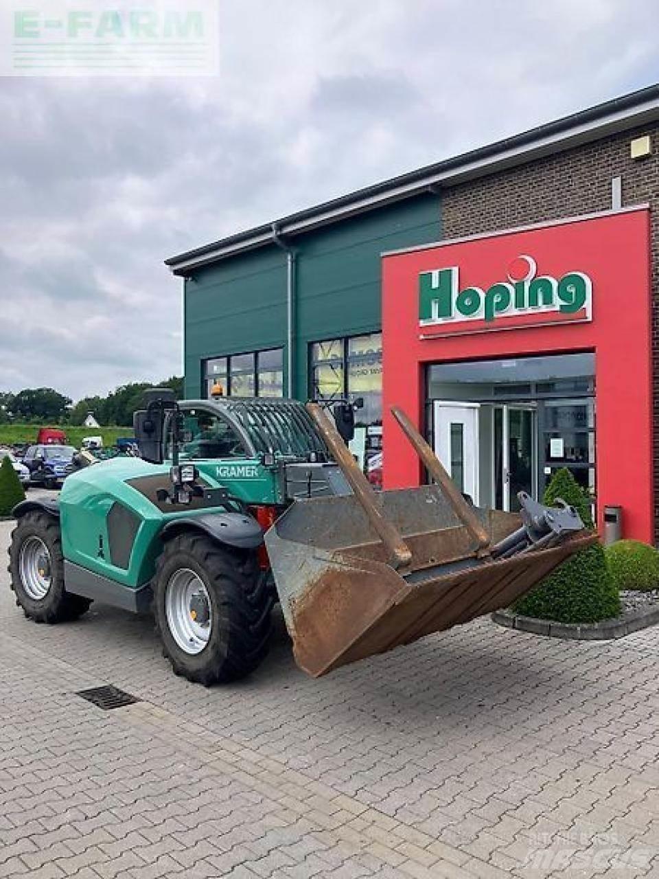 Kramer kt407 Teleskoplastere for Landbruk