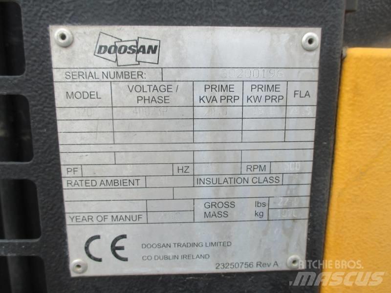Doosan G 20 Diesel Generatorer