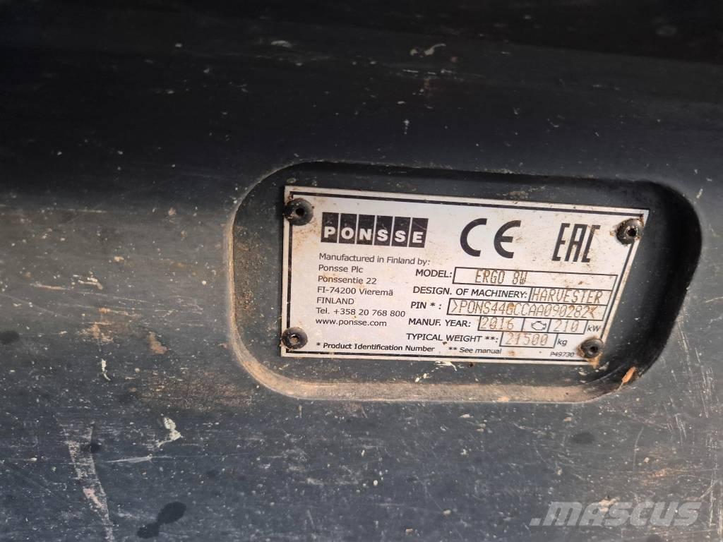 Ponsse ERGO 8W Hogstmaskiner