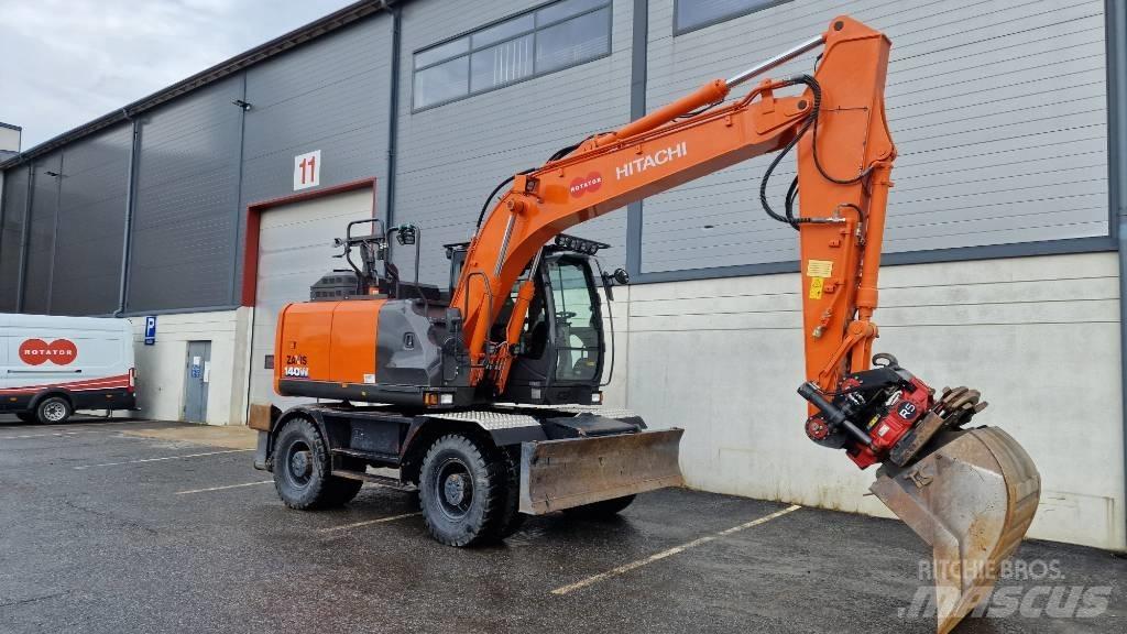 Hitachi ZX140W-6 Hjulgravere