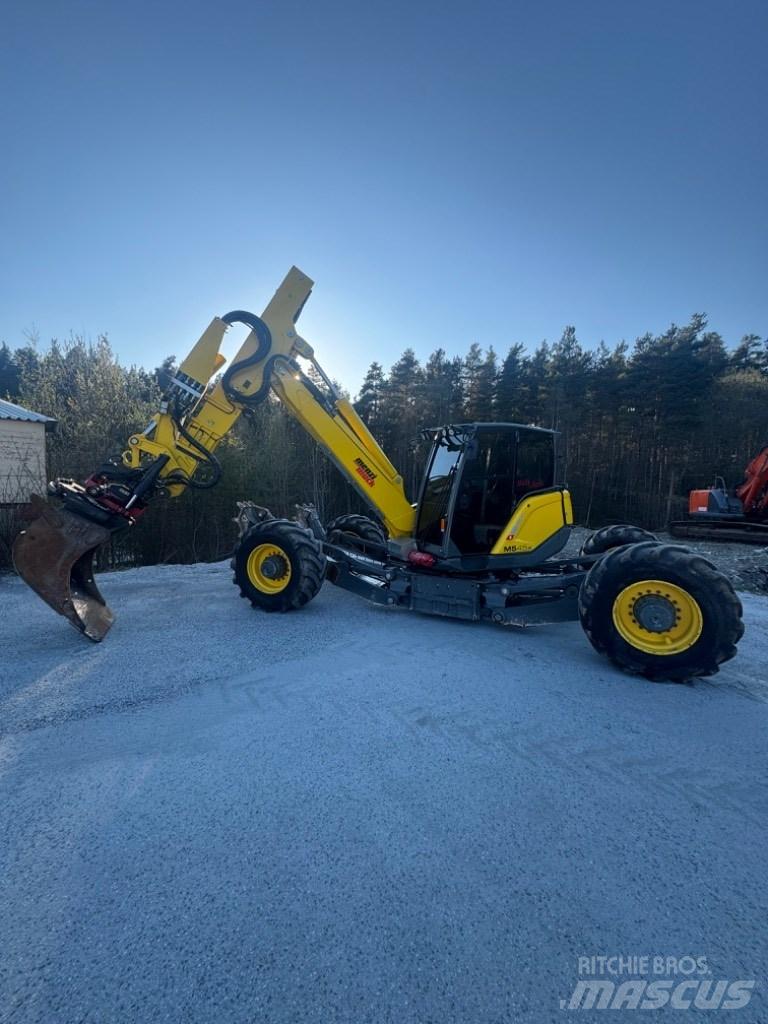 Menzi Muck M545x Spesialtilpassede gravemaskiner