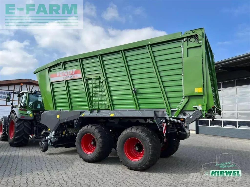 Fendt tigo 65 xr Andre semitrailere