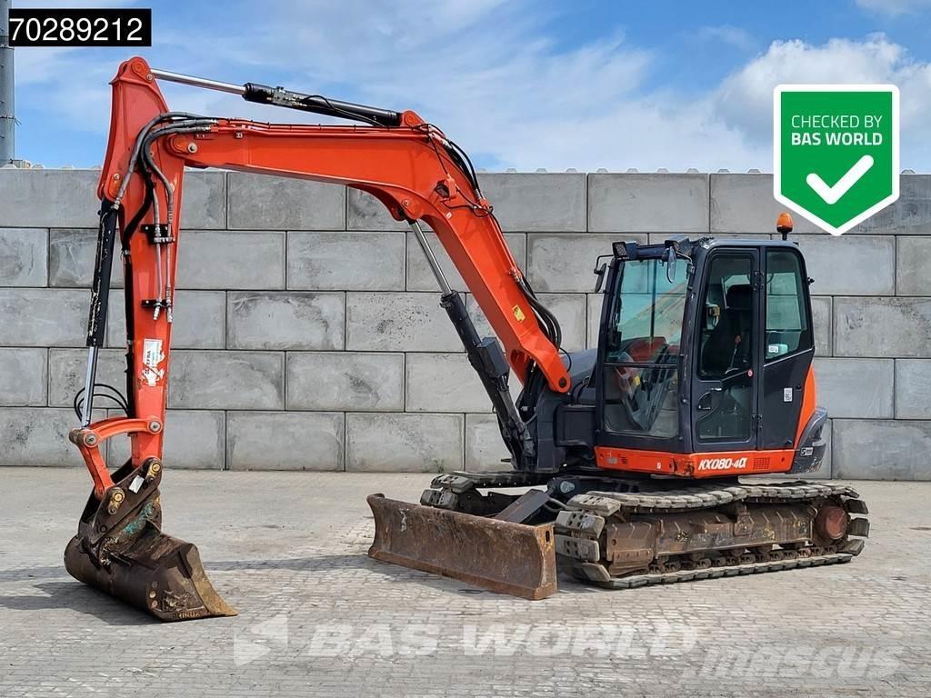 Kubota KX080 -4a Minigravere <7t