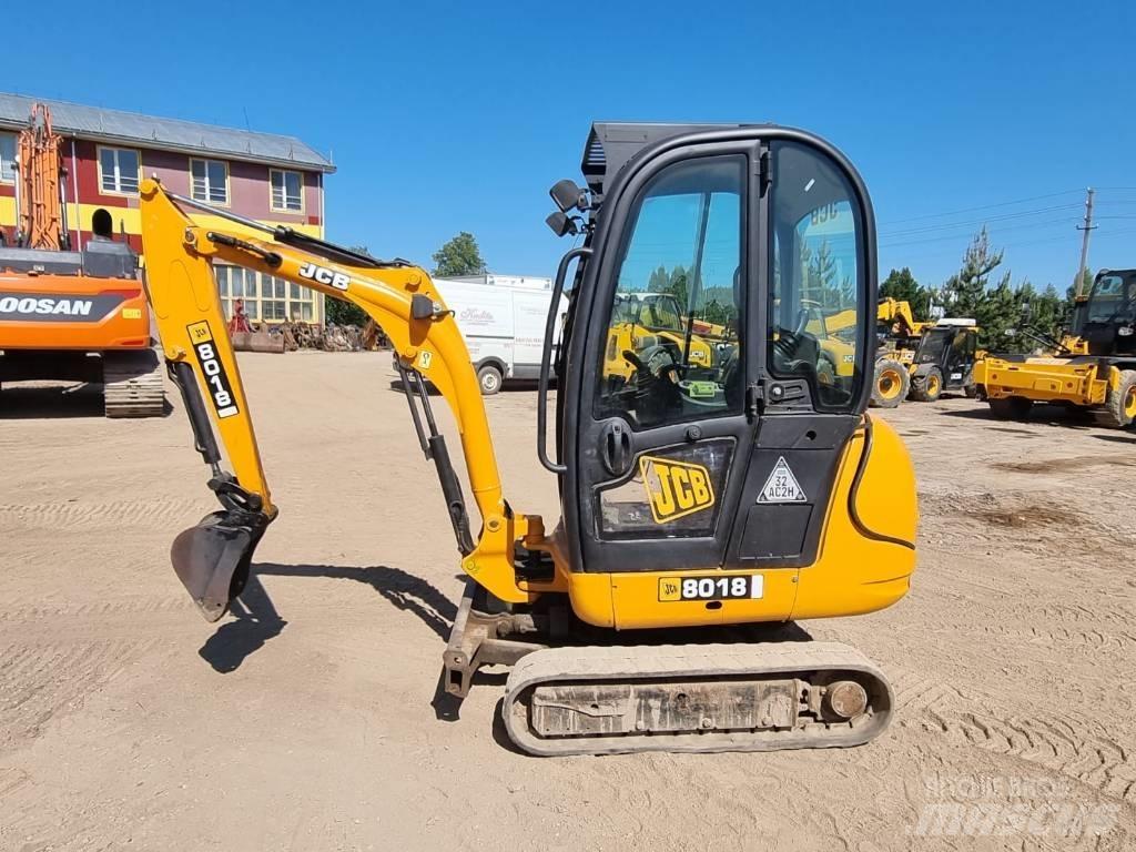 JCB 8018 Minigravere <7t