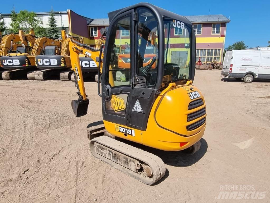 JCB 8018 Minigravere <7t