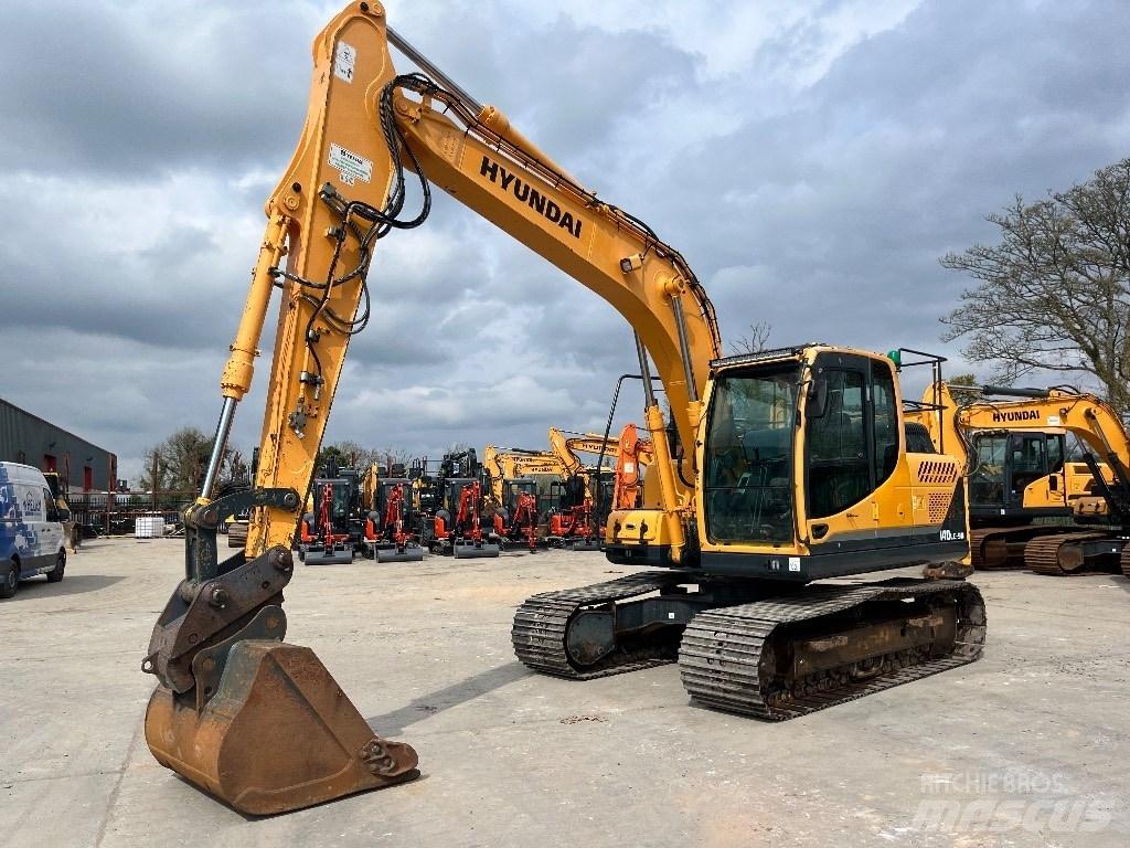 Hyundai 140LC-9A Beltegraver
