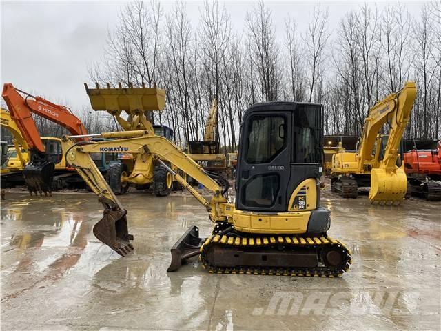 Komatsu PC35MR-2 Beltegraver