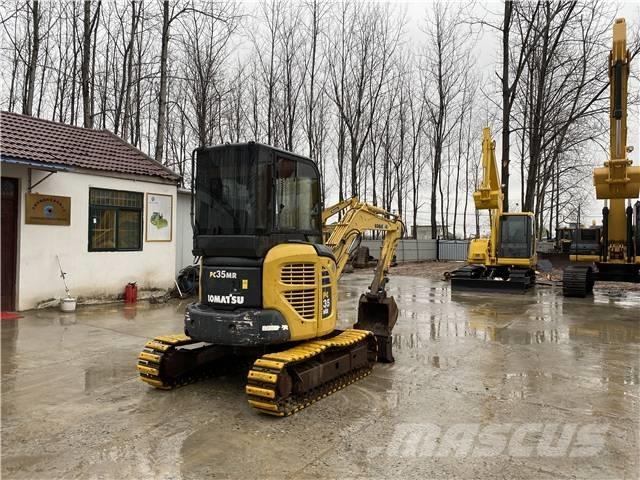 Komatsu PC35MR-2 Beltegraver