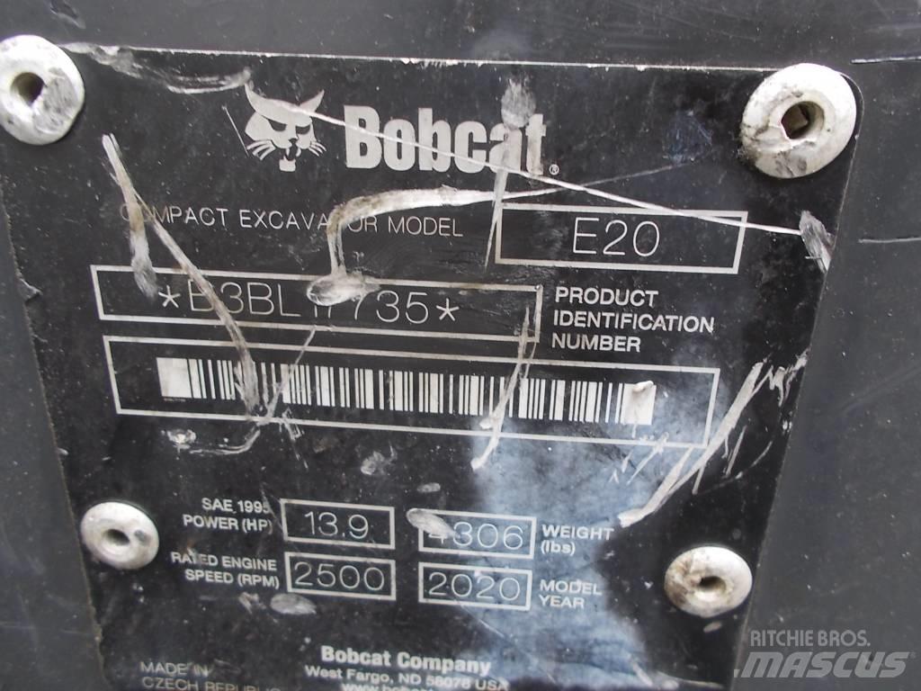 Bobcat E20 Minigravere <7t