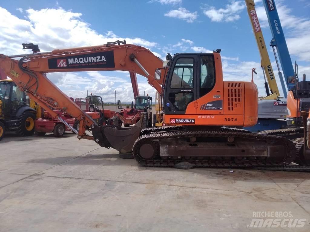 Doosan DX 235 LCR Beltegraver