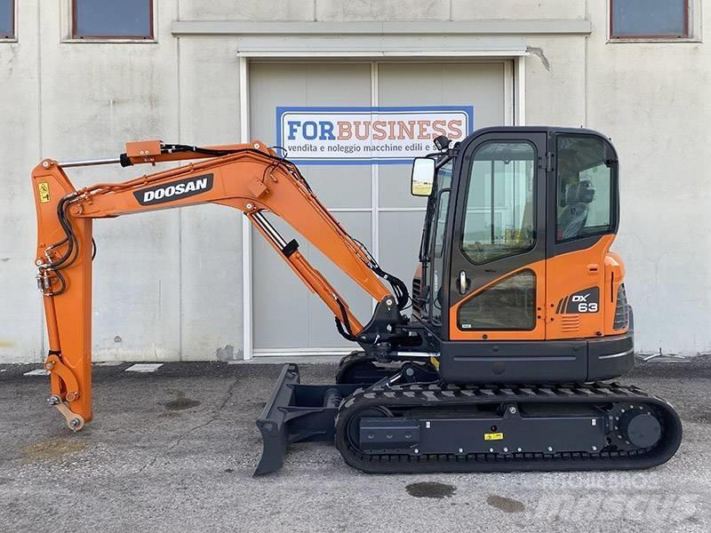 Doosan DX 63-3 Minigravere <7t