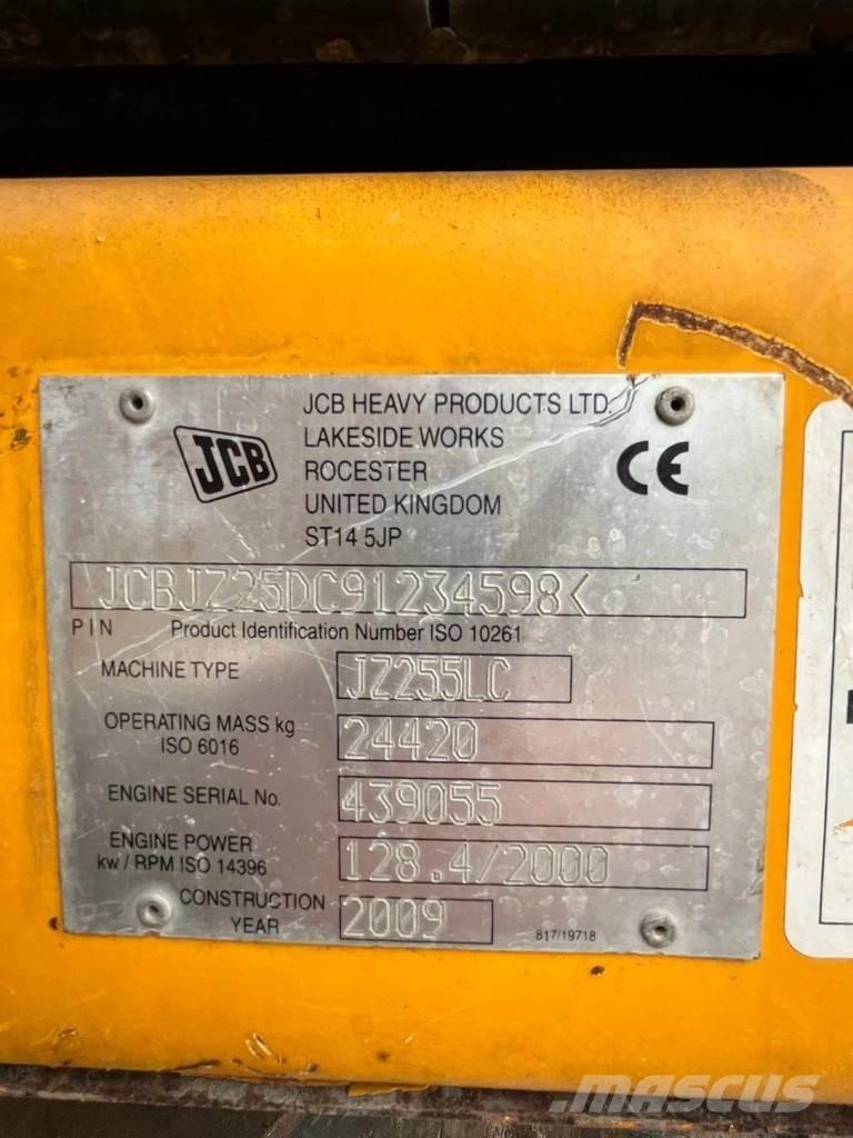 JCB JZ 255LC Beltegraver