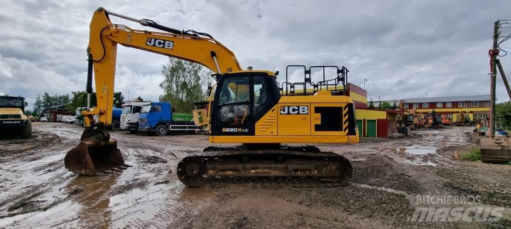 JCB 220X LC Beltegraver