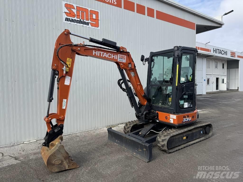 Hitachi ZX 33 U-6 Minigravere <7t