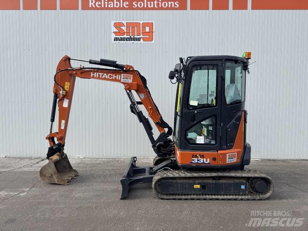 Hitachi ZX 33 U-6 Minigravere <7t
