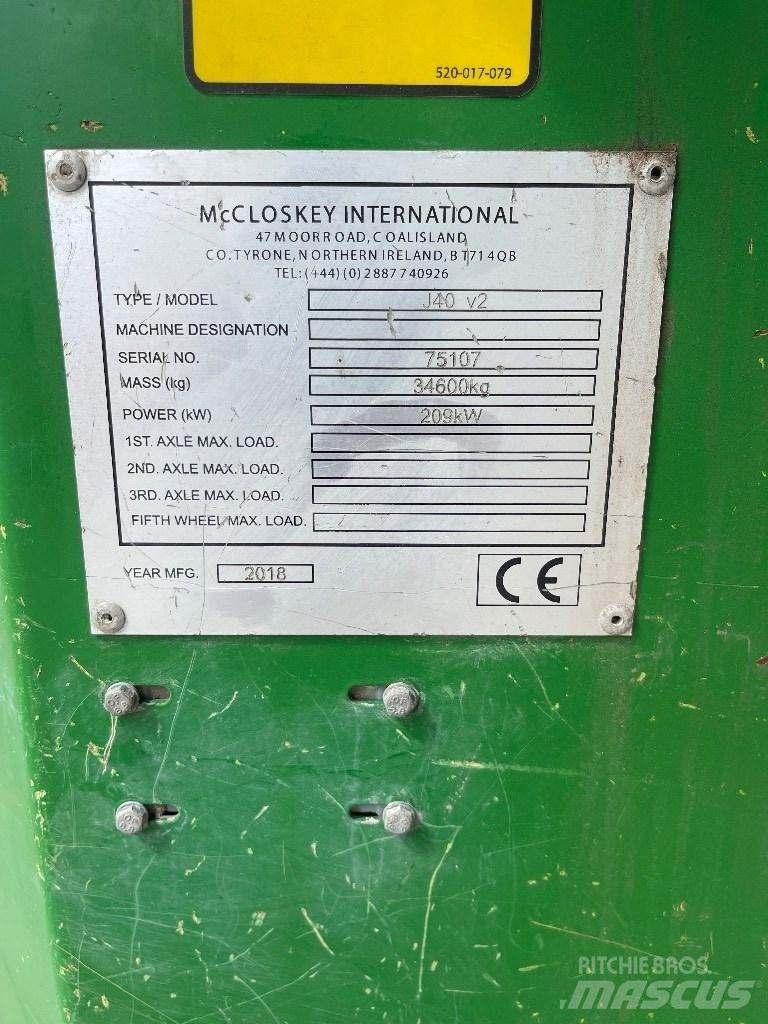 McCloskey J40 Knusere