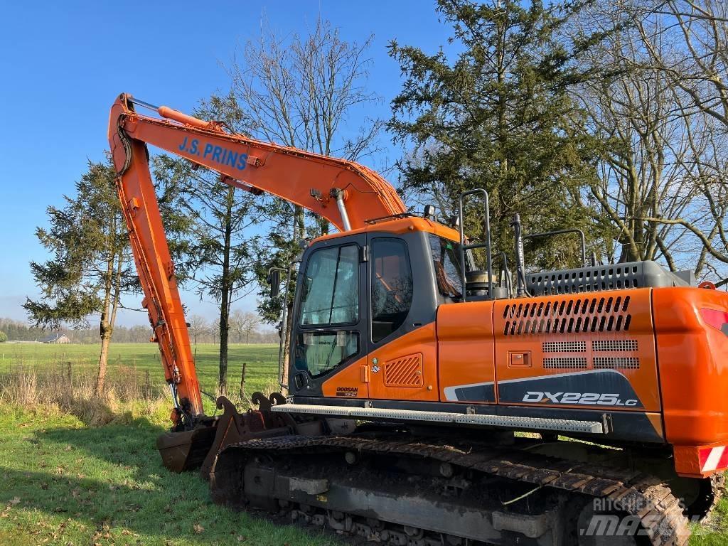 Doosan Dx225-5 Gravemaskiner med lang bom