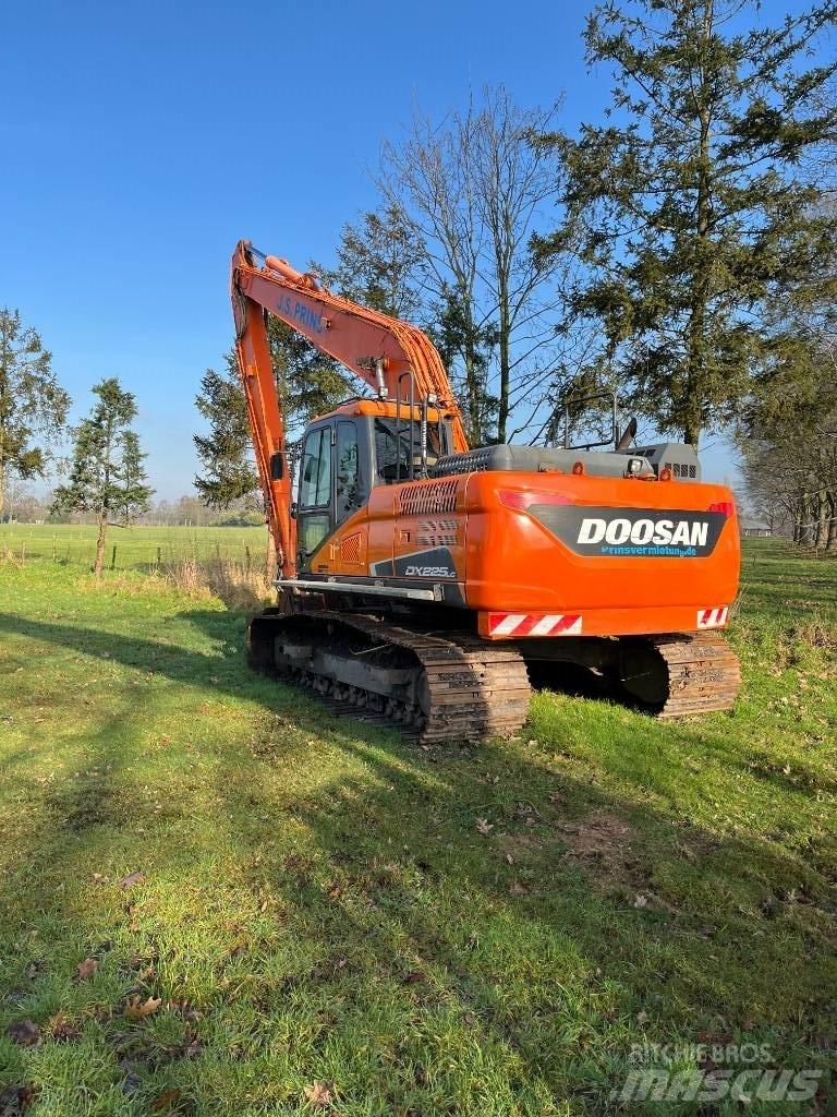 Doosan Dx225-5 Gravemaskiner med lang bom