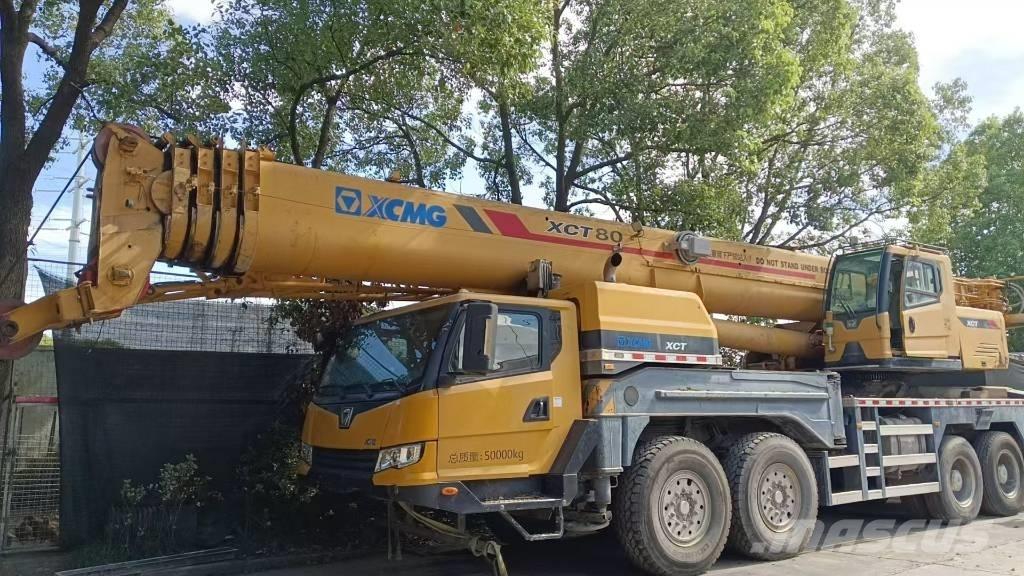 XCMG XCT80 Allterreng kraner