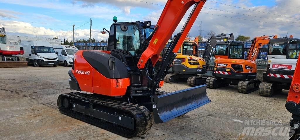 Kubota KX 080-4 Midigravere 7 - 12t
