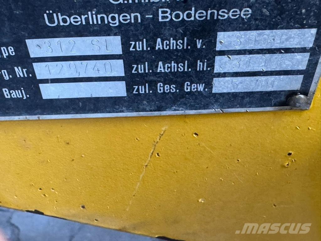 Kramer-allrad 312 SL Hjullastere