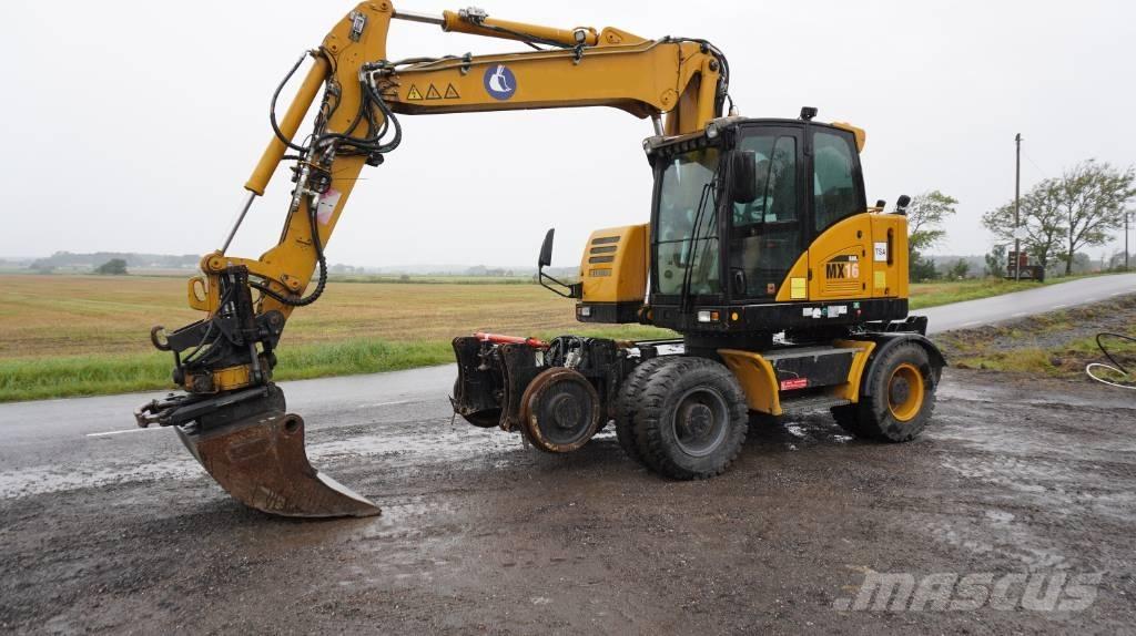 Hydrema MX 16 Rail Hjulgravere