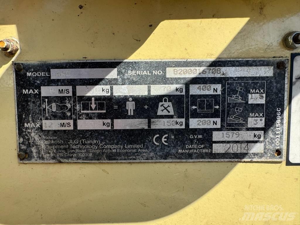 JLG 6 RS Sakselifter