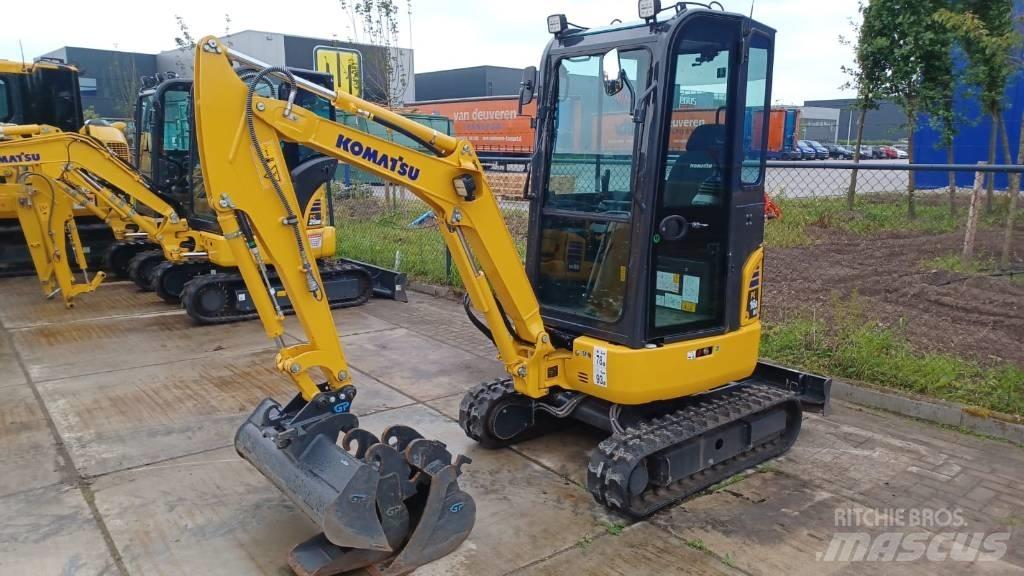 Komatsu PC16R-3HS Minigravere <7t
