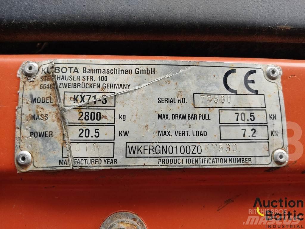 Kubota KX 71-3 Minigravere <7t