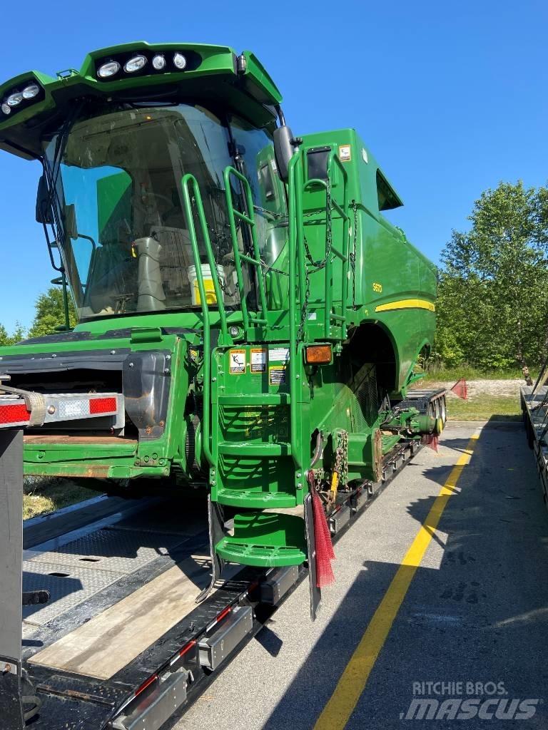 John Deere S 670 Skurtreskere