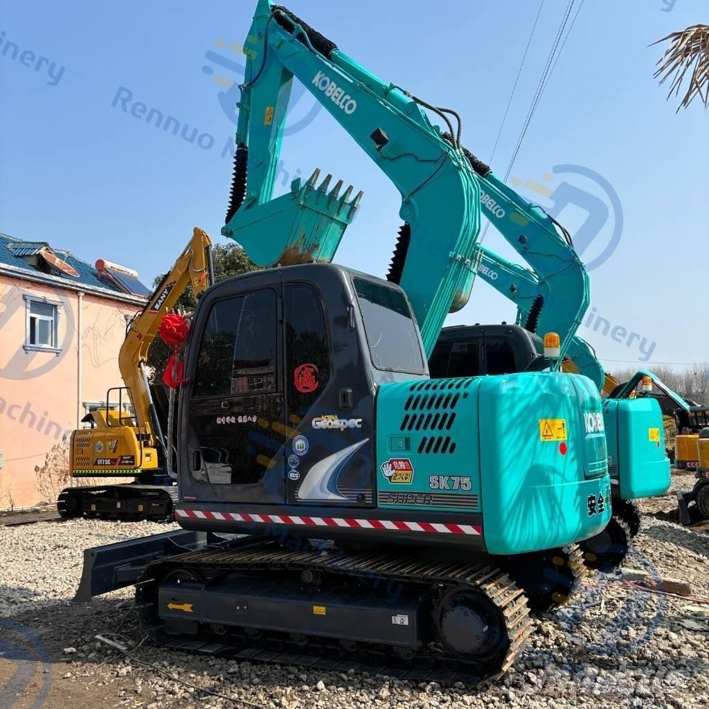 Kobelco SK75 Beltegraver