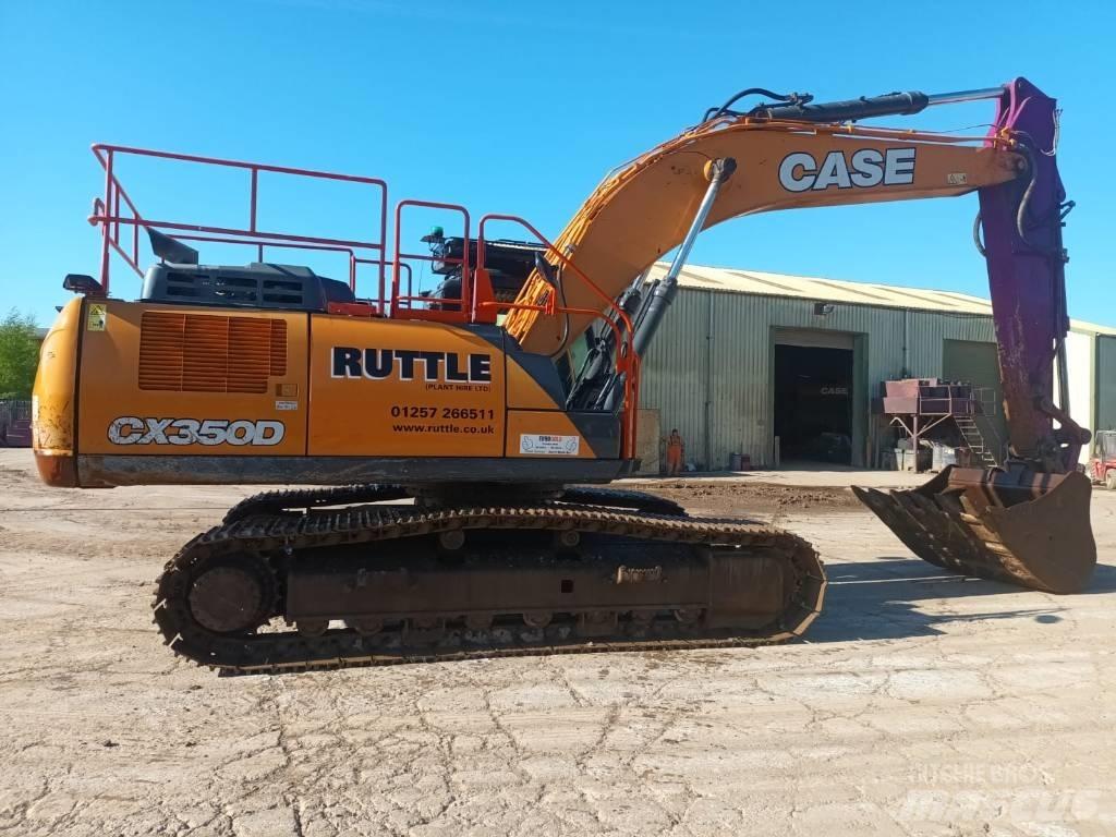 CASE CX350D Beltegraver