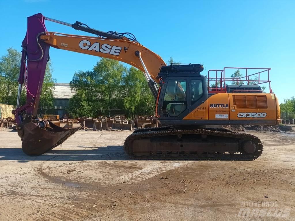 CASE CX350D Beltegraver