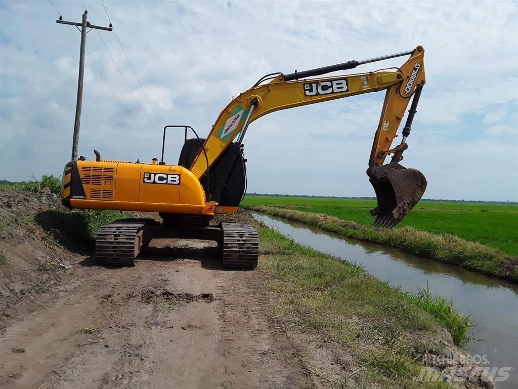 JCB JS200LC Beltegraver