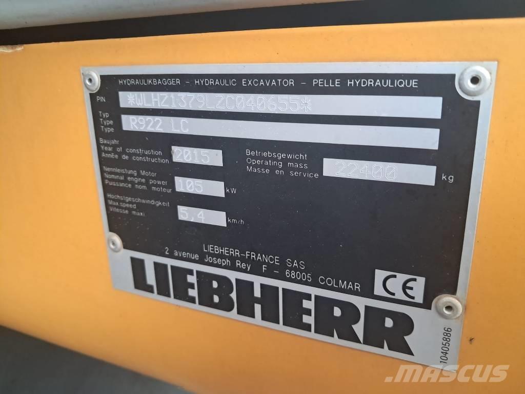 Liebherr R 922 LC Beltegraver