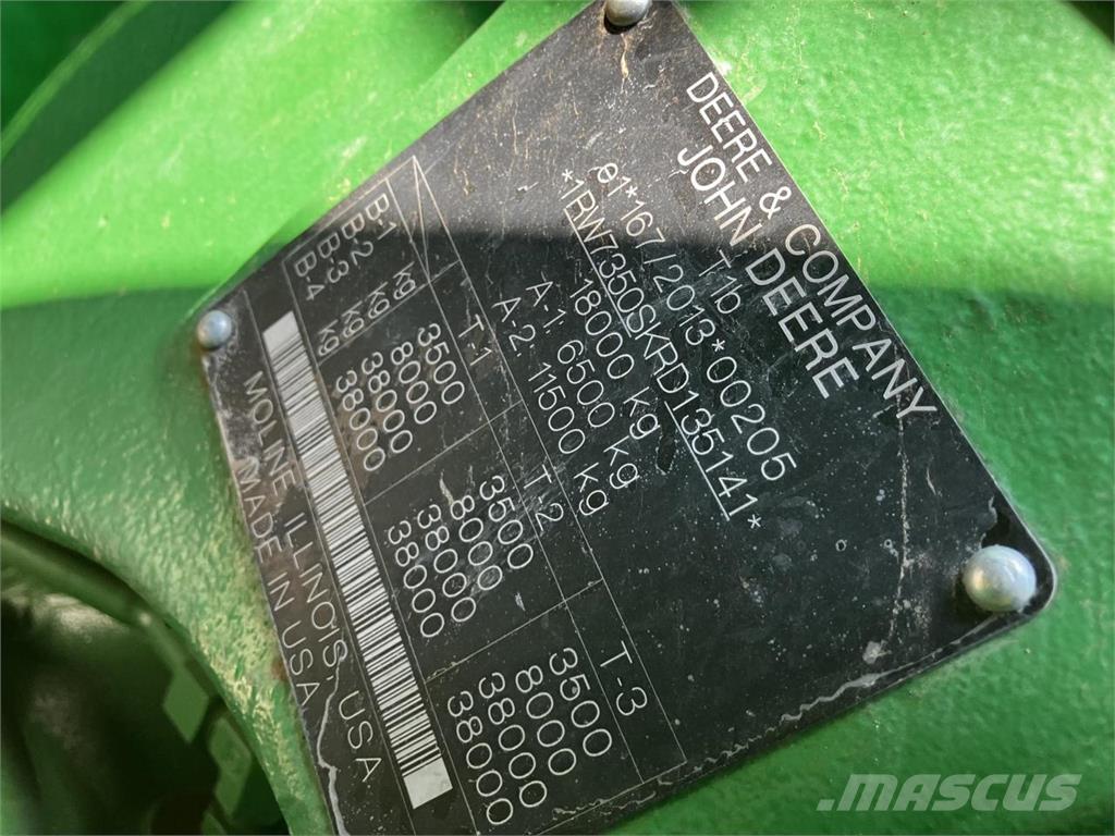 John Deere 7R 350 Traktorer