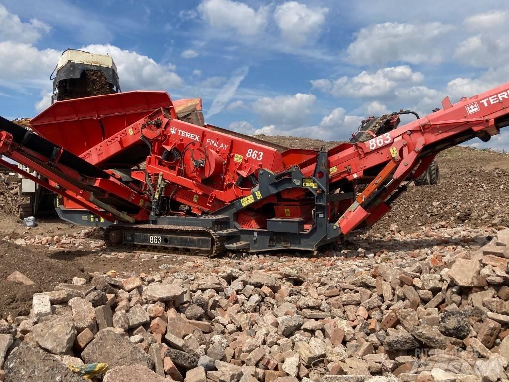 Terex Finlay 863 Mobile sikteverk