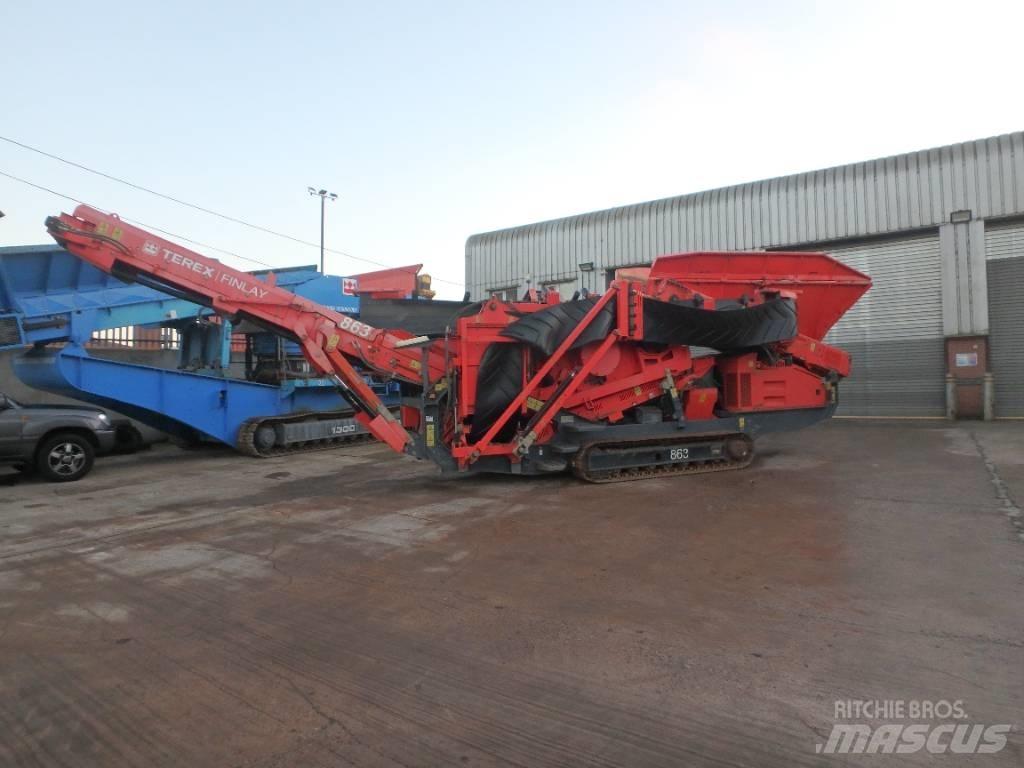 Terex Finlay 863 Mobile sikteverk