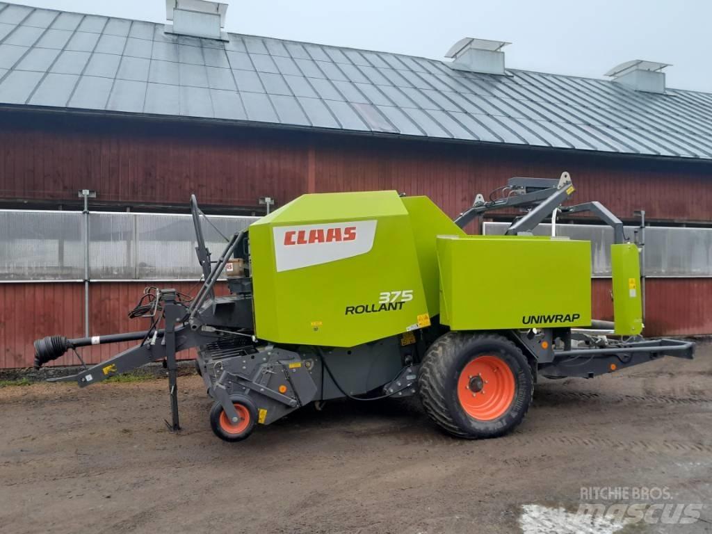 CLAAS 375 Uniwrap Rundballepresser