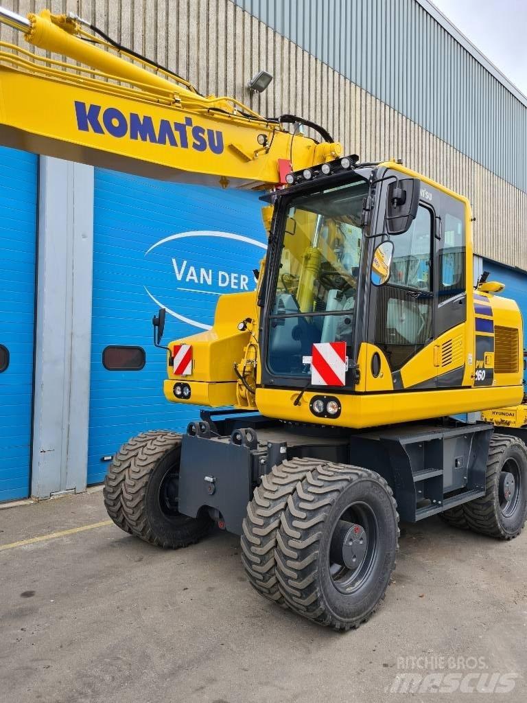 Komatsu PC 160 LC Beltegraver