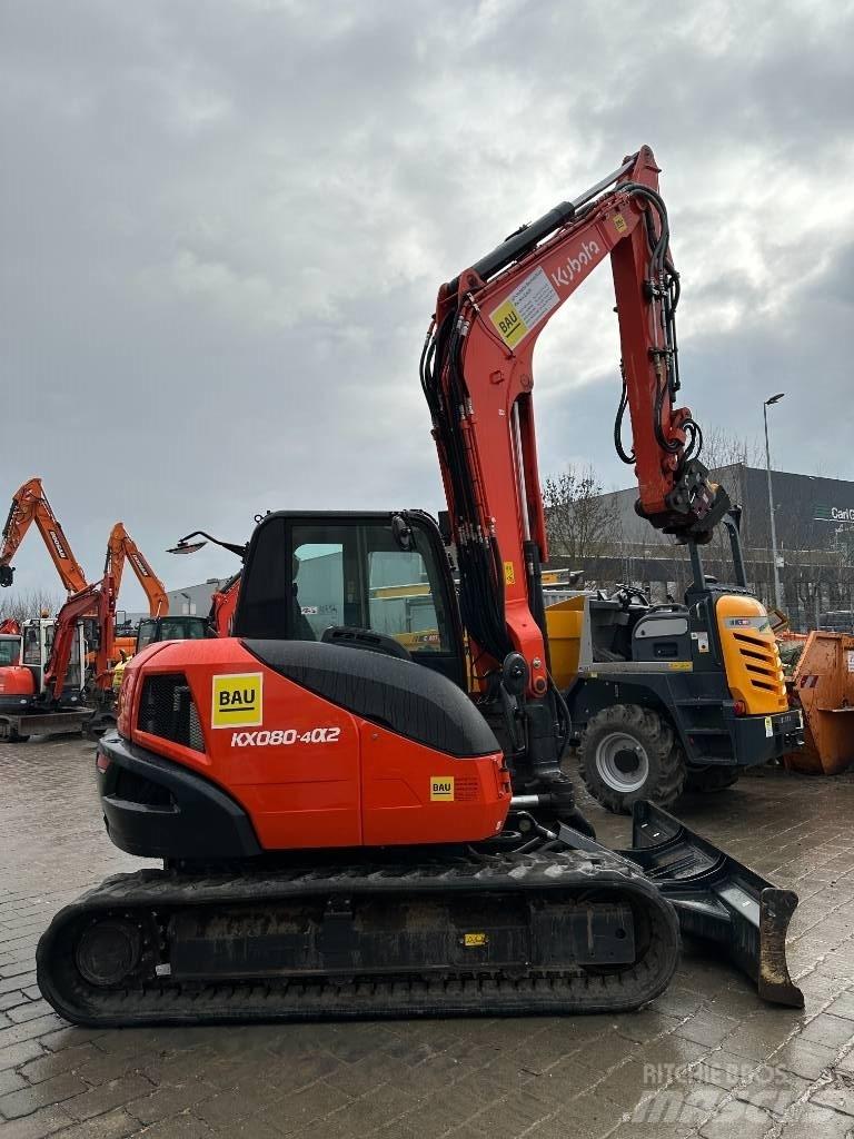 Kubota KX 080-4 Midigravere 7 - 12t