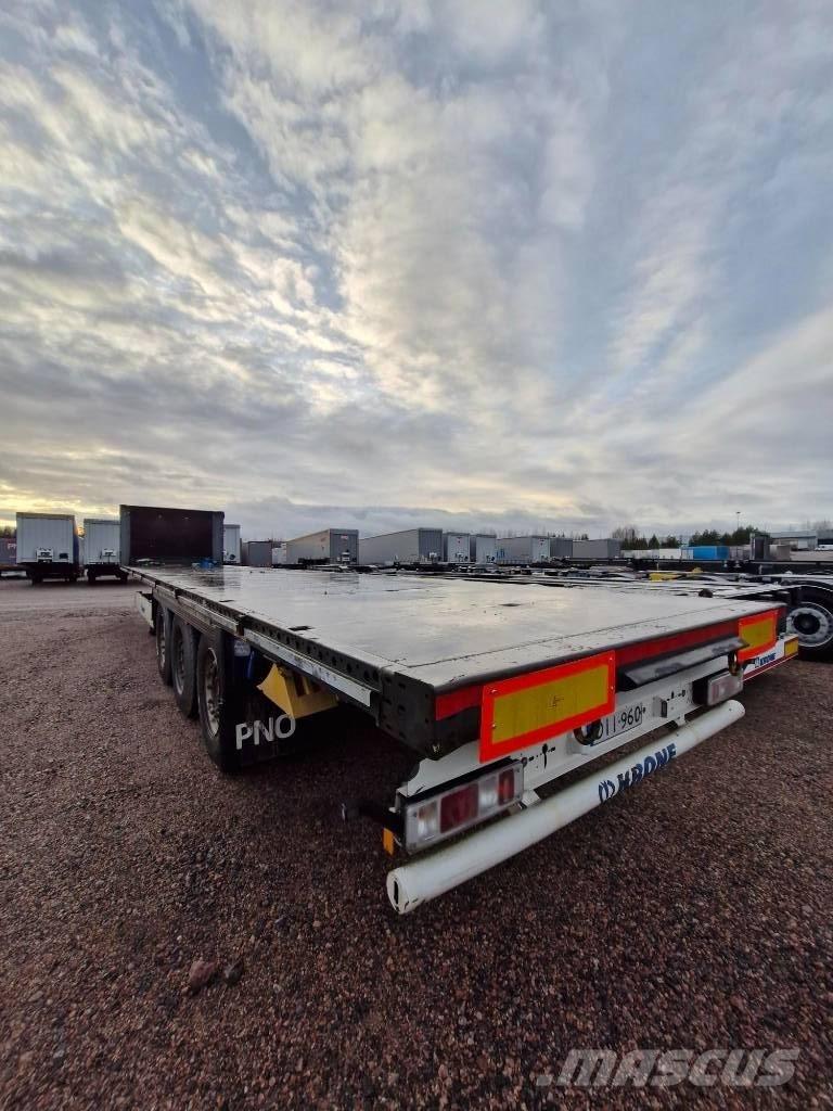 Krone Flatbed Nordic Planhengere semi